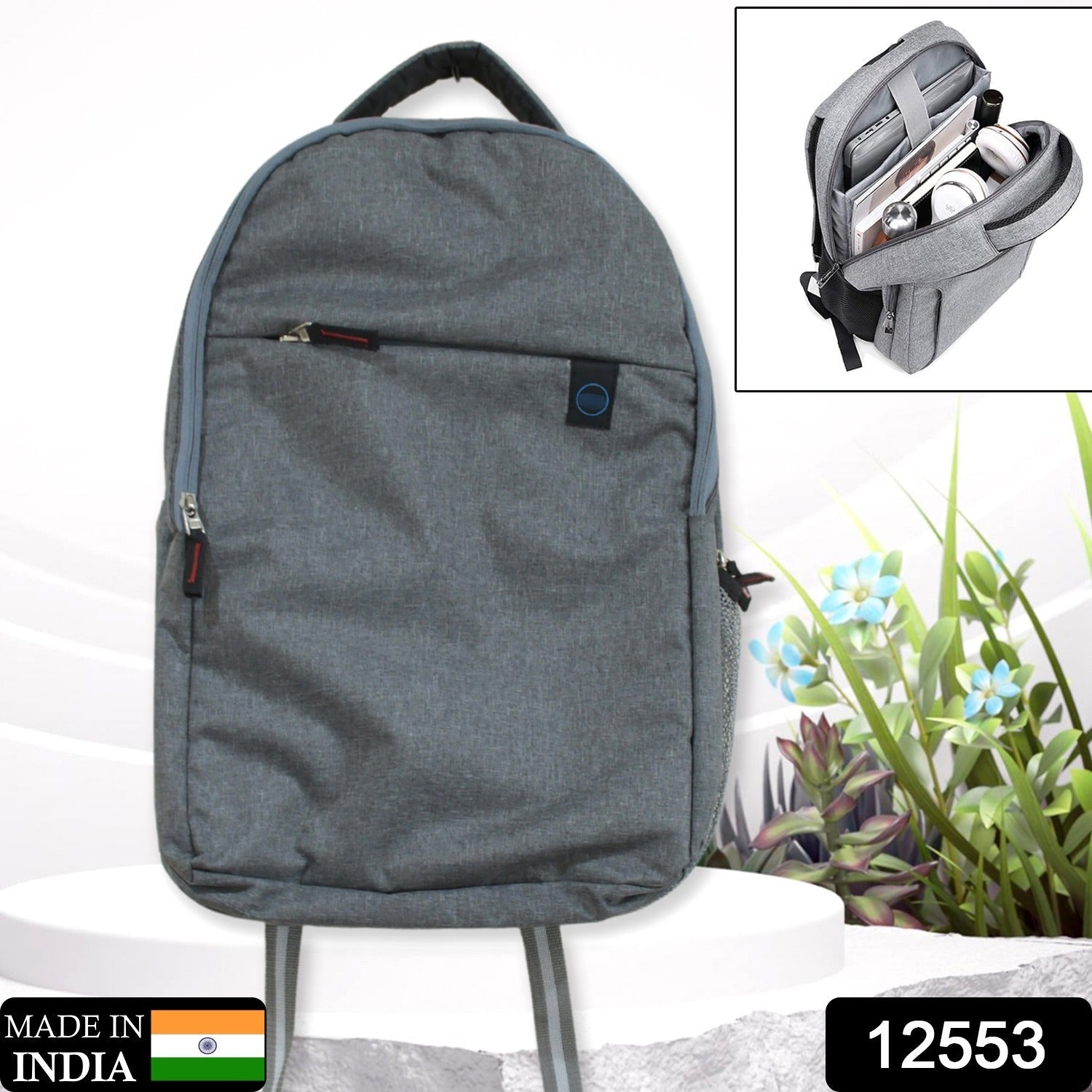 12553 Laptop Bag With Adjustable Shoulder Strap & Storage Pockets, Lightweight, Water-Resistant, Travel-Friendly Bag Office Bag / School Bag / College Bag / Business Bag 12553 Laptop Bag With Adjustable Shoulder Strap & Storage Pockets, Lightweight, Water-Resistant, Travel-Friendly Bag Office Bag / School Bag / College Bag / Business Bag